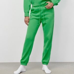 Green Zara Sweatpants